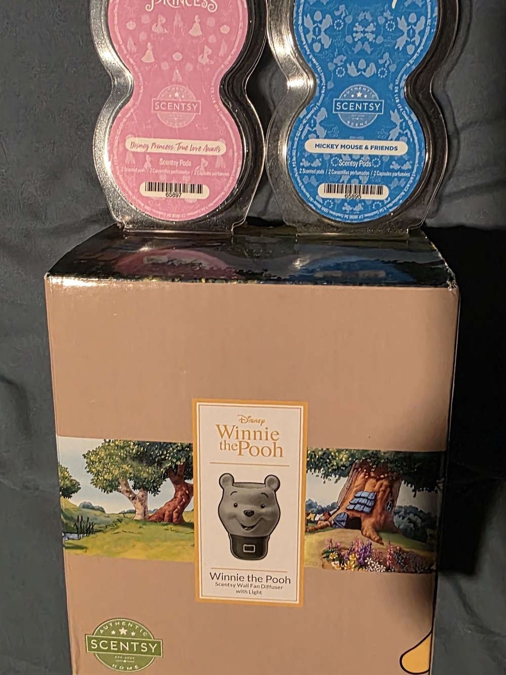 Scentsy Winnie the Pooh Wall Fan Diffuser - Pink